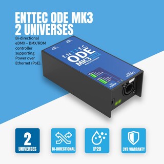 Foto 2 | Foto 2 | Interfaz De Convertidor Ethernet Enttec Ode Mk3 70407 - Venta Internacional.
