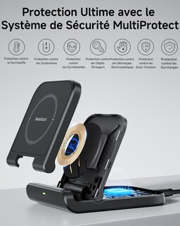 Foto 6 | Foto 6 | Cargador Inalámbrico Swanscout Para Samsung Z Flip 6/5/4/3 - Venta Internacional.