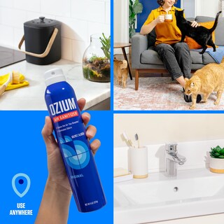 Foto 5 | Foto 5 | Spray Desinfectante De Aire Ozium Eliminador De Olores Para Habitaciones 240 Ml Paquete De 6 - Venta Internacional.