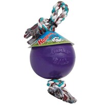 Juguete Para Perros Jolly Pets Romp-n-roll Con Cuerda Y Pelota De 15 Cm Color Morado - Venta Internacional.