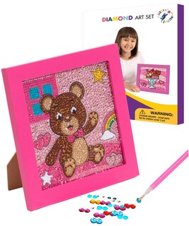 Foto 1 | Foto 1 | Kit De Arte Con Forma De Diamante Little Jupiter Con Marco Para Niños Mayores De 6 Años - Venta Internacional.