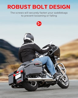 Foto 6 | Foto 6 | Cerraduras De Alforja Con Tornillos Para Evitar Robos Para Harley Davidson - Venta Internacional.