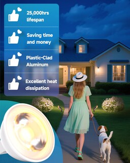 Foto 4 | Foto 4 | Bombilla Led Noobibaba Mr16 De 5 W 450 Lm Regulable 2700 K 12 V Paquete De 6 - Venta Internacional.