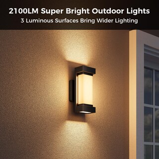 Foto 3 | Foto 3 | Lámpara De Pared Exterior Xmcosy+ 2100lm Smart Led Rgbcw Paquete De 1 Unidad - Venta Internacional.
