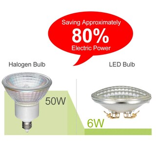 Foto 3 | Foto 3 | Bombilla Led Para Paisaje Haian Support Par36 6 W 700 Lm 3000 K 12 V Paquete De 4 - Venta Internacional.
