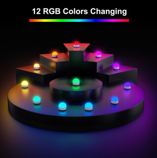 Foto 3 | Foto 3 | Bombillas Nocturnas Recargables Vancle E26 Con Mando A Distancia De 12 Colores - Venta Internacional.