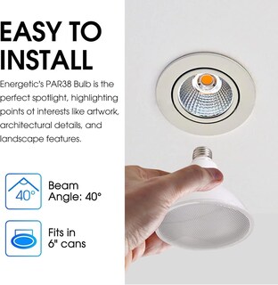 Foto 3 | Foto 3 | Bombilla Led Par38 Para Exteriores E Energetic 12 5 W 4000 K - Venta Internacional.