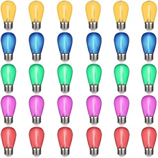 Foto 1 | Foto 1 | Bombillas Led De Repuesto S14 De Colores 30 Unidades - Venta Internacional.