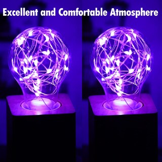 Foto 3 | Foto 3 | Bombilla Decorativa Howorr Led Púrpura De 2 W E26 Paquete De 4 - Venta Internacional.