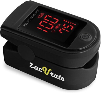 Foto 1 | Foto 1 | Oxímetro De Pulso Con Punta De Dedo Zacurate Pro Series 500dl Negro - Venta Internacional.