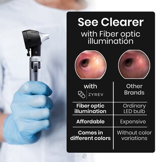 Foto 7 | Foto 7 | Auricular Otoscope Zyrev Zetalife Con Luz Y Detector De Infecciones - Venta Internacional.