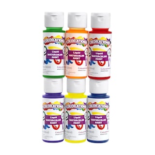 Foto 1 | Foto 1 | Set De Pintura De Acuarela Colorations Liquid 60 Ml 6 Colores Clásicos - Venta Internacional.