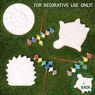 Foto 2 | Foto 2 | Mosaico Stepping Stone Creative Roots Con Forma De Tortuga Erizo Y Sol - Venta Internacional.