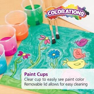 Foto 2 | Foto 2 | Paint Cups Colorations Herméticos Y Sin Ensuciar Para Niños Juego De 10 - Venta Internacional.