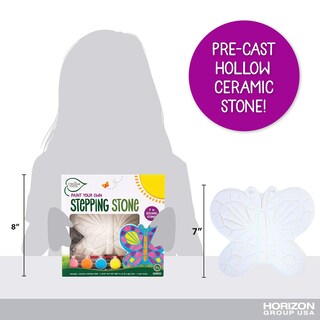 Foto 6 | Foto 6 | Kit De Peldaños Creative Roots Con Forma De Mosaico Con Forma De Mariposa 18 Cm - Venta Internacional.
