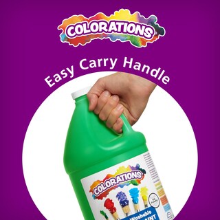 Foto 5 | Foto 5 | Paint Colorations Témpera Lavable Sin Parabenos 3 78 L Color Verde - Venta Internacional.