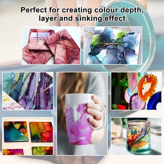 Foto 5 | Foto 5 | Juego De Tintas Con Alcohol Fansarriche 48 Colores Vivos 10 Ml Cada Uno - Venta Internacional.