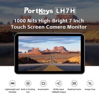 Foto 2 | Foto 2 | Cámara Y Monitor De Campo Portkeys Lh7h 7 Pulgadas 1000 Nits Fhd 1080p60 - Venta Internacional.