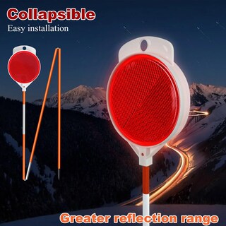 Foto 4 | Foto 4 | Marcadores De Entrada Ahkunmt Reflectantes De Fibra De Vidrio De 48 Pulgadas (5) - Venta Internacional.