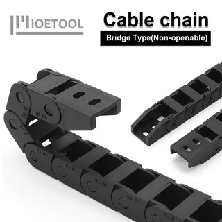 Foto 4 | Foto 4 | Cadena De Arrastre Para Cables Lmioetool R18 10 Mm X 15 Mm Negra 1 M - Venta Internacional.