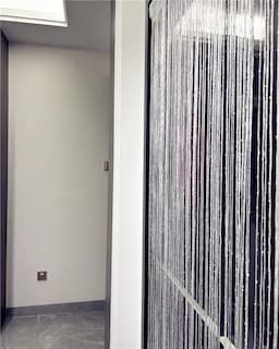 Foto 5 | Foto 5 | Cortina Decorativa Con Forma De Cadena Para Puerta Con Forma De Ave Split  100 Cm X 200 Cm  Color Blanco - Venta Internacional.