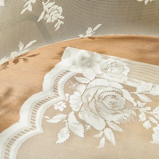 Foto 7 | Foto 7 | Cortinas Seekright De Encaje Marfil De 160 X 160 Cm 2 Paneles De 160 Cm De Longitud - Venta Internacional.