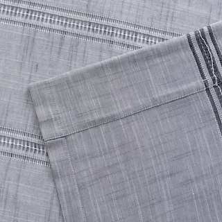 Foto 6 | Foto 6 | Cortinas Maison Colette De Lino Texturizado Semitransparente  132 X 213 Cm  Color Gris - Venta Internacional.