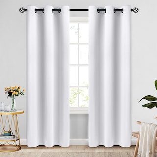 Foto 1 | Foto 1 | Cortinas Opacas Cosviya Para Oscurecer Habitaciones  Color Blanco  213 X 213 Cm  2p - Venta Internacional.
