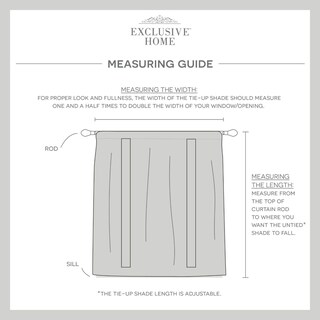 Foto 6 | Foto 6 | Filtro De Luz Tie Up Shade Exclusive Home Loha 54 X 63 Cm - Venta Internacional.