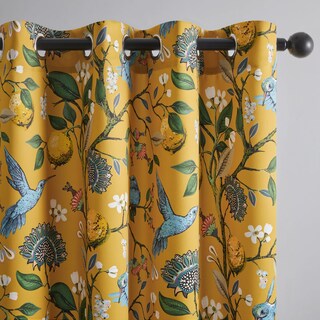 Foto 1 | Foto 1 | Cortinas Topfinel  Color Amarillo Mostaza  160 X 160 Cm  2 Paneles - Venta Internacional.
