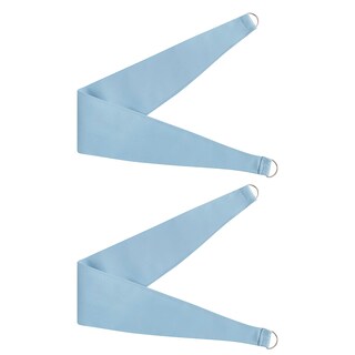 Foto 7 | Foto 7 | Cortinas Bujasso Color Azul Cielo 80% Opacas Con Revestimiento Transparente 160 X 160 Cm - Venta Internacional.