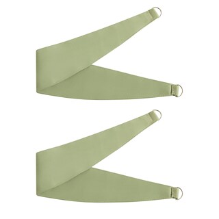 Foto 7 | Foto 7 | Cortinas Bujasso Color Verde Salvia 90% Opacas Y Transparentes 160 X 160 Cm - Venta Internacional.