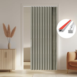 Foto 1 | Foto 1 | Puerta Tipo Acordeón Ajazz 100% Opaca Magnética 135 X 200 Cm Color Gris - Venta Internacional.