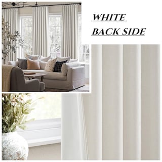 Foto 6 | Foto 6 | Cortinas Qjmydeco De Lino Opaco Plisadas  280 X 270 Cm  2 Paneles - Venta Internacional.
