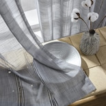 Cortinas Maison Colette  Lujosas Cortinas De Lino Natural  132 X 160 Cm  Color Gris - Venta Internacional.