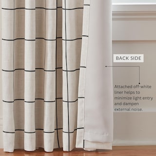Foto 5 | Foto 5 | Cortina De Ventana Elrene Home Fashions Brighton Blackout 52 X 95 - Venta Internacional.