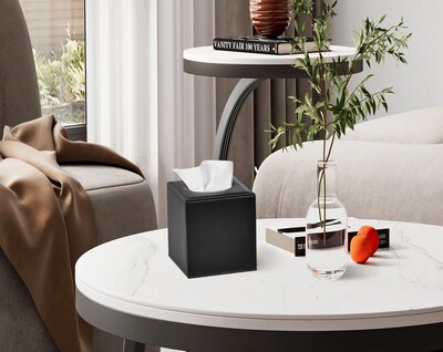 Foto 3 | Foto 3 | Funda Para Caja De Pañuelos Colylan Square Soporte Para Caja De Pañuelos (negro) - Venta Internacional.