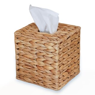 Foto 1 | Foto 1 | Funda Para Caja De Pañuelos Pinxiury Jacinto Acuático Tejida A Mano Natural - Venta Internacional.