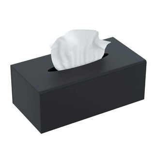 Foto 1 | Foto 1 | Funda Acrílica Para Caja De Pañuelos Femeli Para Baño Y Cocina Color Negro - Venta Internacional.