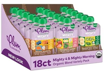 Foto 1 | Foto 1 | Alimento Para Niños Pequeños Plum Organics Mighty 4 Mighty Morning 4 Oz X 18 - Venta Internacional.