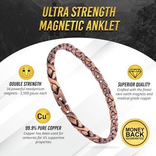 Foto 3 | Foto 3 | Tobillera Magnetrx Copper Ultra Strength Magnetrx Para Mujer - Venta Internacional.