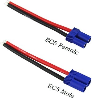 Foto 4 | Foto 4 | Conector Ec5 Tipo Banana De 5 Mm Con Cable De 10 Cm 12 Awg X3 Par - Venta Internacional.