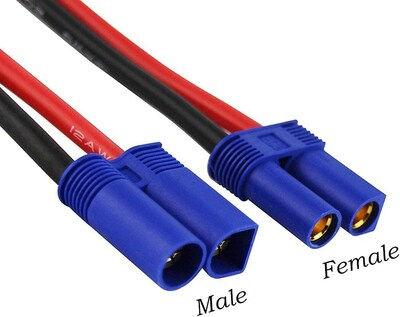 Foto 5 | Foto 5 | Conector Ec5 Tipo Banana De 5 Mm Con Cable De 10 Cm 12 Awg X3 Par - Venta Internacional.