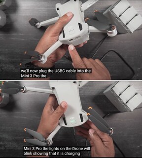 Foto 4 | Foto 4 | Cargador Adaptador De Corriente Para Drones Usb C De 30 W Para Dji Mini 4 Pro/3 Pro - Venta Internacional.