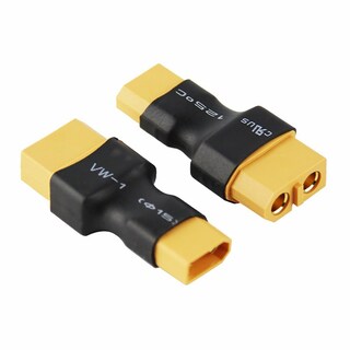 Foto 2 | Foto 2 | Conector Adaptador Inalámbrico Xt30 Macho A Xt60 Hembra - Venta Internacional.