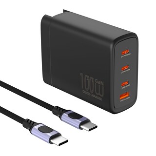 Foto 1 | Foto 1 | Cargador De Batería Brdrc De 100 W Y 4 Puertos Para Dji Drone Con Cable Usb-c - Venta Internacional.