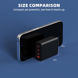 Foto 7 | Foto 7 | Cargador De Batería Brdrc De 100 W Y 4 Puertos Para Dji Drone Con Cable Usb-c - Venta Internacional.