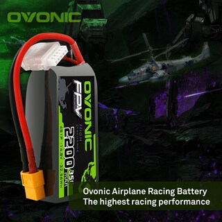 Foto 6 | Foto 6 | Batería Lipo Ovonic 2200 Mah 14 8 V 35c Con Conector Xt60 4s - Venta Internacional.