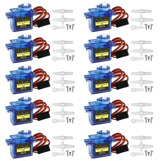 Foto 1 | Foto 1 | Microservomotor Miuzei Sg90 Metal Gear De 9 G Para Arduino Paquete De 10 - Venta Internacional.