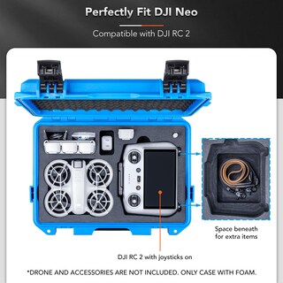 Foto 3 | Foto 3 | Funda Rígida Lykus Titan N110 Impermeable Para Dji Neo Combo - Venta Internacional.